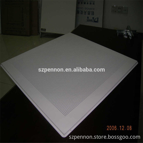 Perforated Aluminum Lay-in Type Grid Ceiling